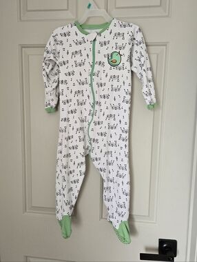 Tuffy 2-way Zipper Musical Notes size 24 M